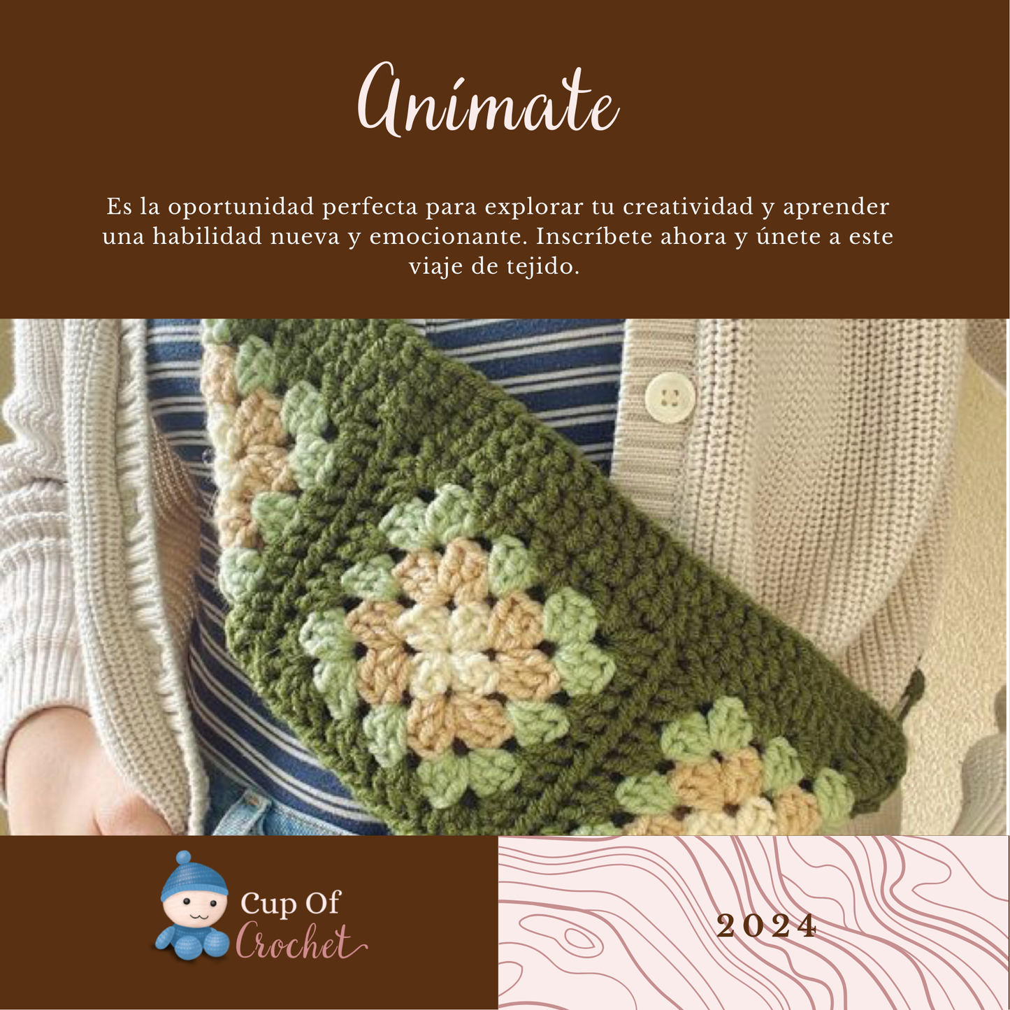 Mi primer Amigrumi - Crochet- 4 clases- materiales incluidos