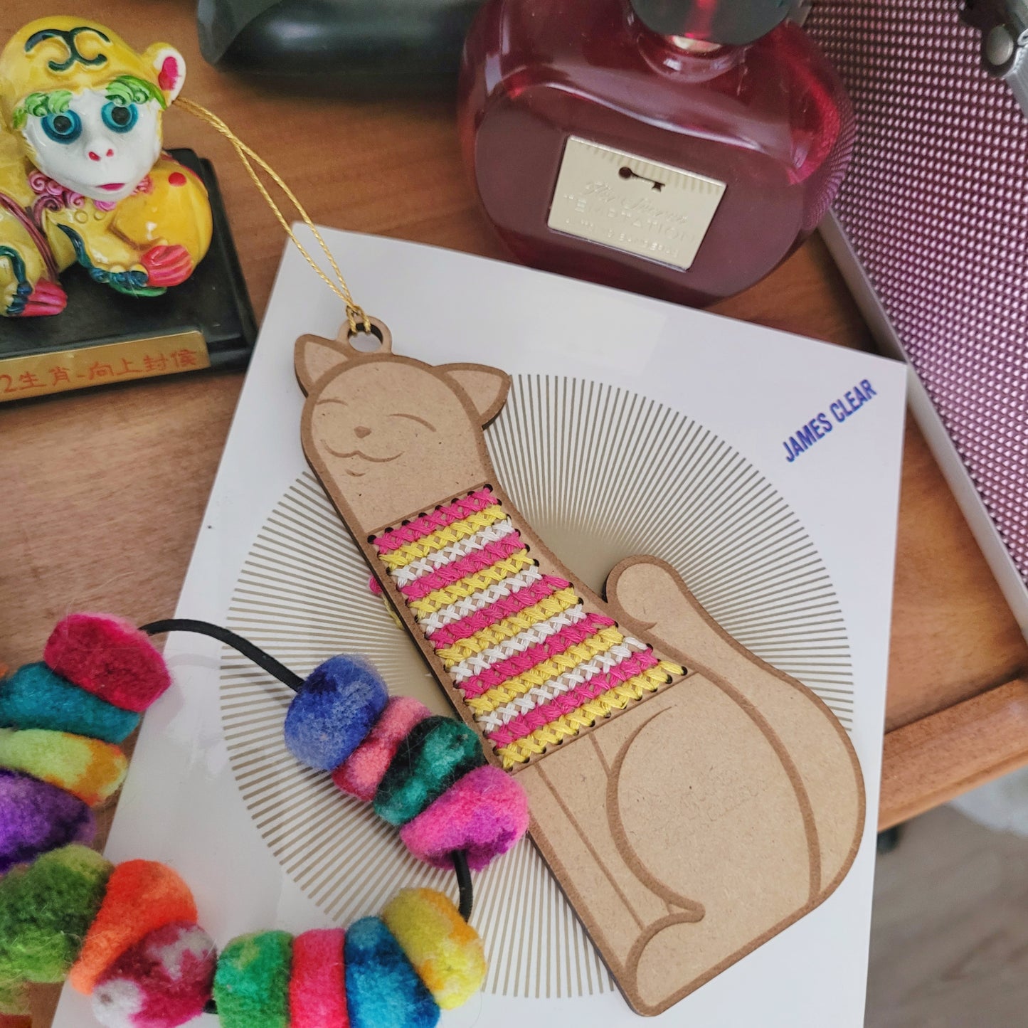 Kit de bordado mishi love