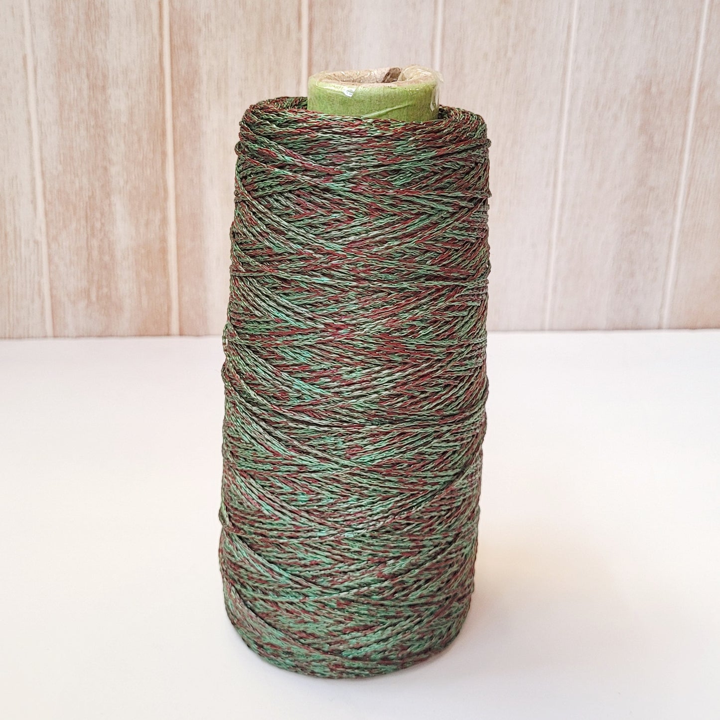 Hilado seda vegetal teñido a mano - cono 250 g