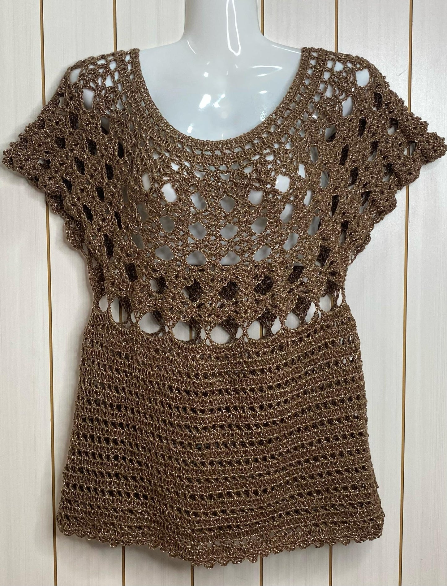 Blusa Murciélago tejida a mano