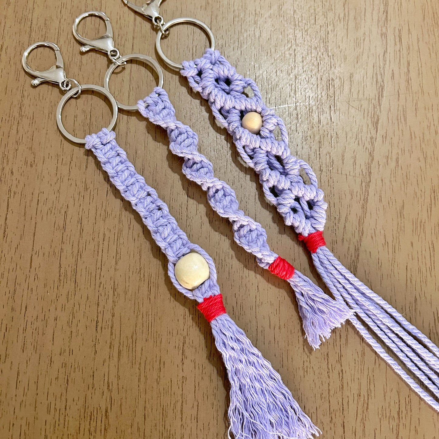 Kit de macramé - llavero básico