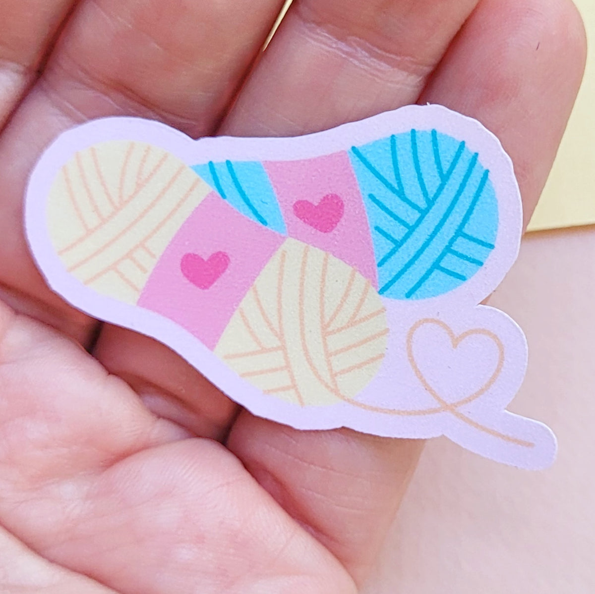 Stickers de tejido