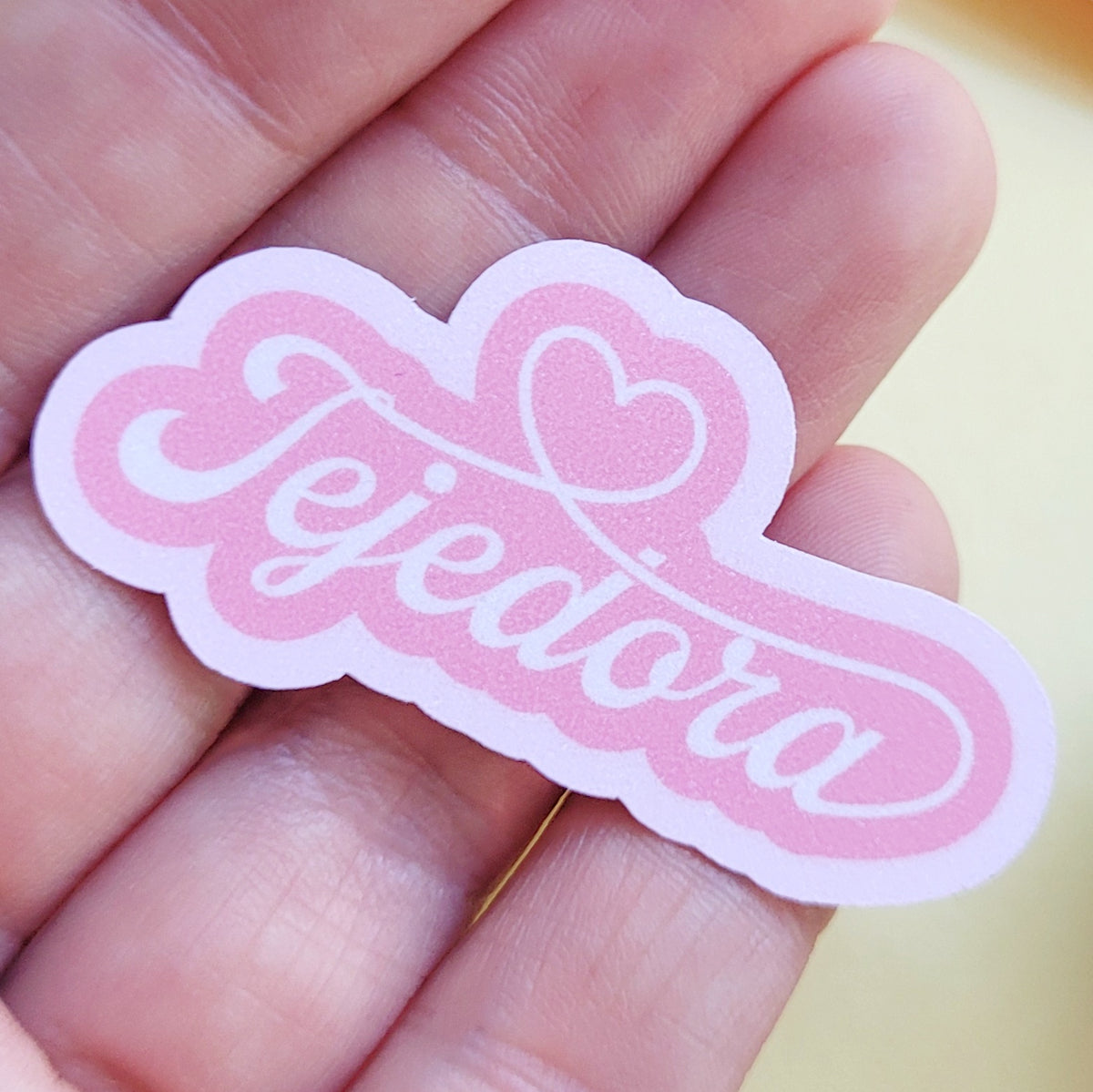 Stickers de tejido