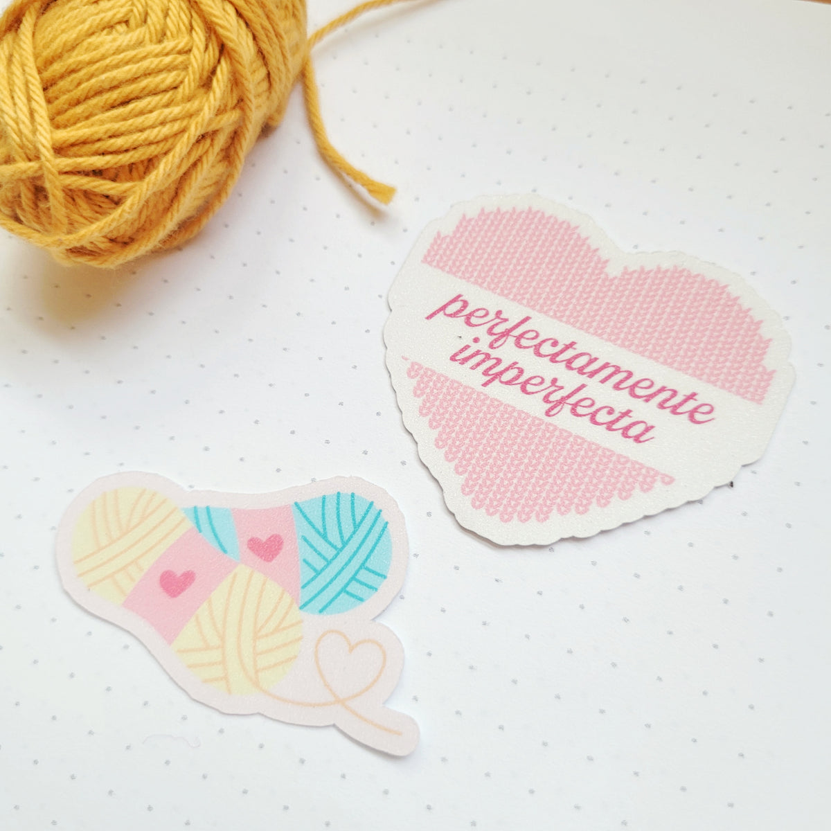 Stickers de tejido