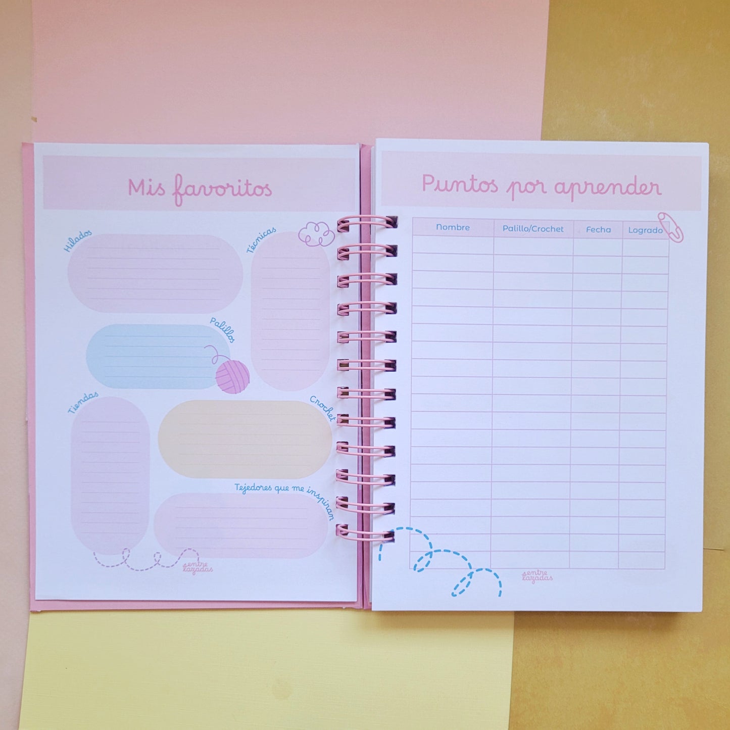 Cuaderno de Tejido