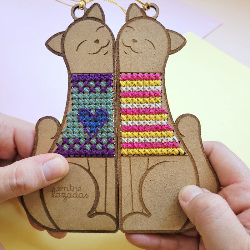 Kit de bordado mishi love