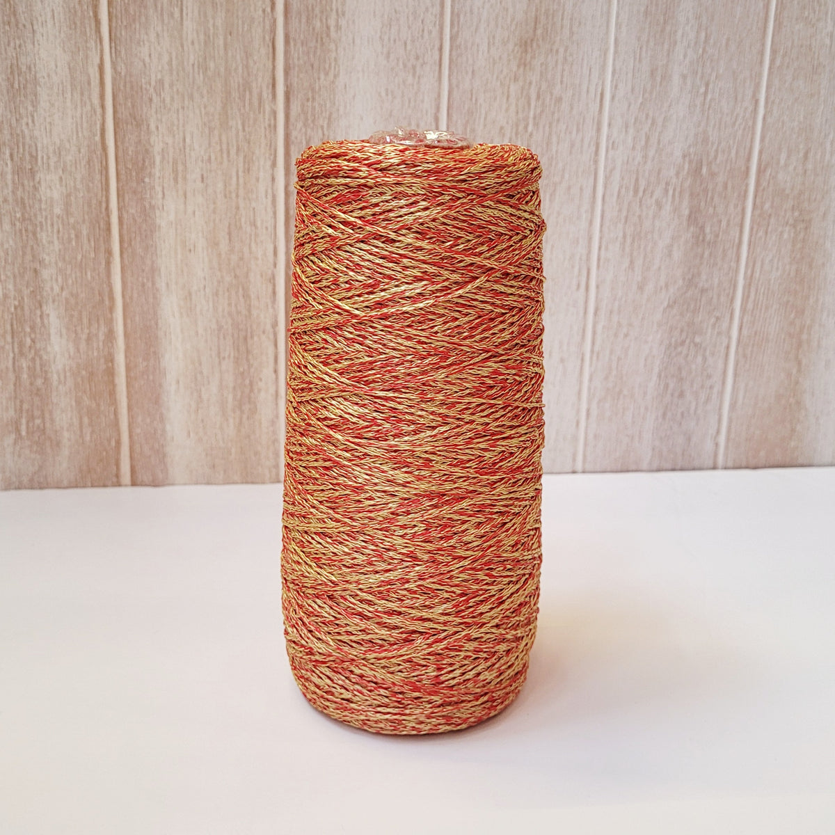 Hilado seda vegetal teñido a mano - cono 250 g