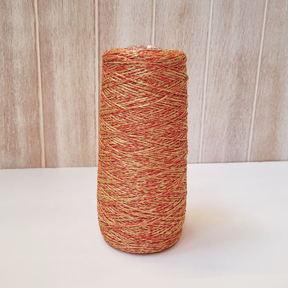 Hilado seda vegetal teñido a mano - cono 250 g