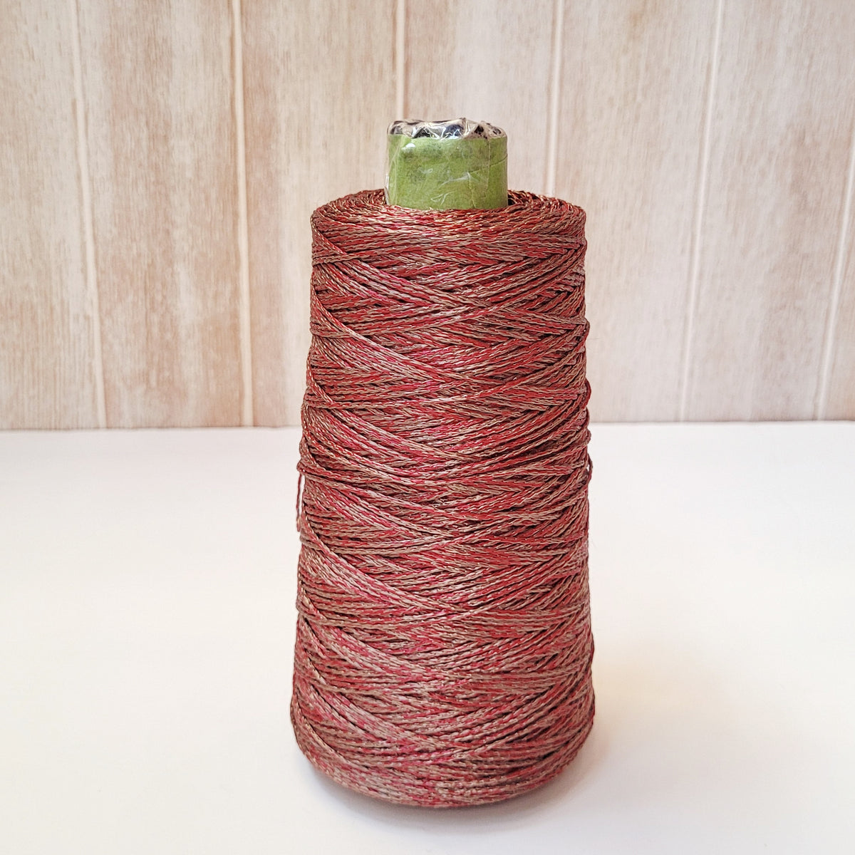 Hilado seda vegetal teñido a mano - cono 250 g