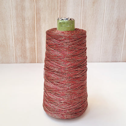 Hilado seda vegetal teñido a mano - cono 250 g