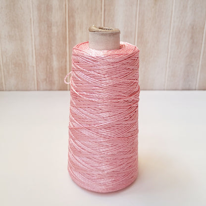 Hilado seda vegetal teñido a mano - cono 250 g