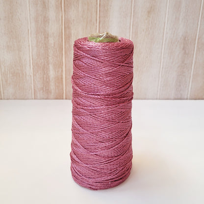 Hilado seda vegetal teñido a mano - cono 250 g
