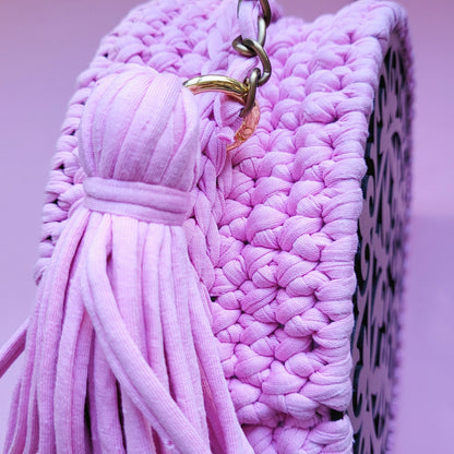 Cirkel Base para cartera circular en trapillo o macramé - en madera