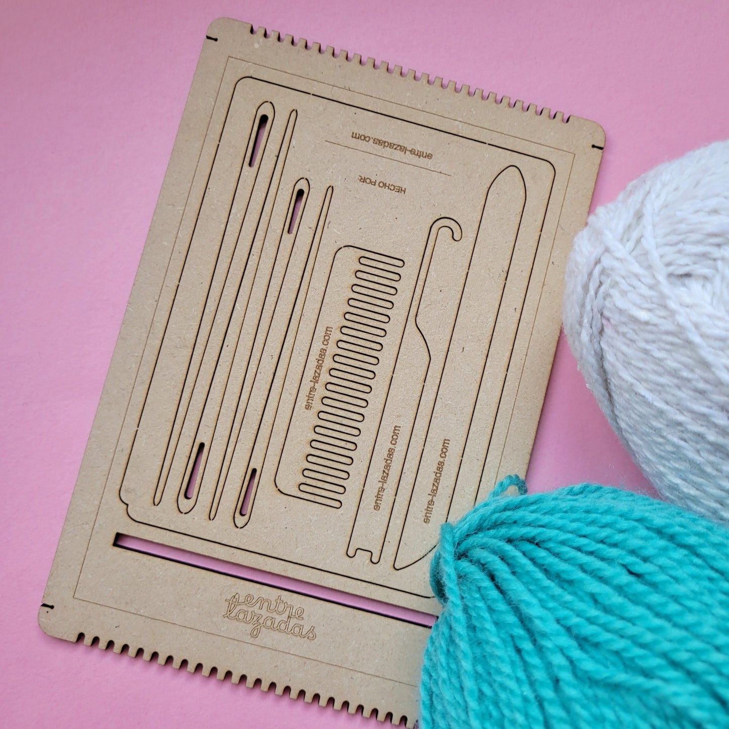 Ñiminka: el mini telar para tejer desde cero en la etapa más linda de la vida + Tutorial + 2 hilados naturales de regalo