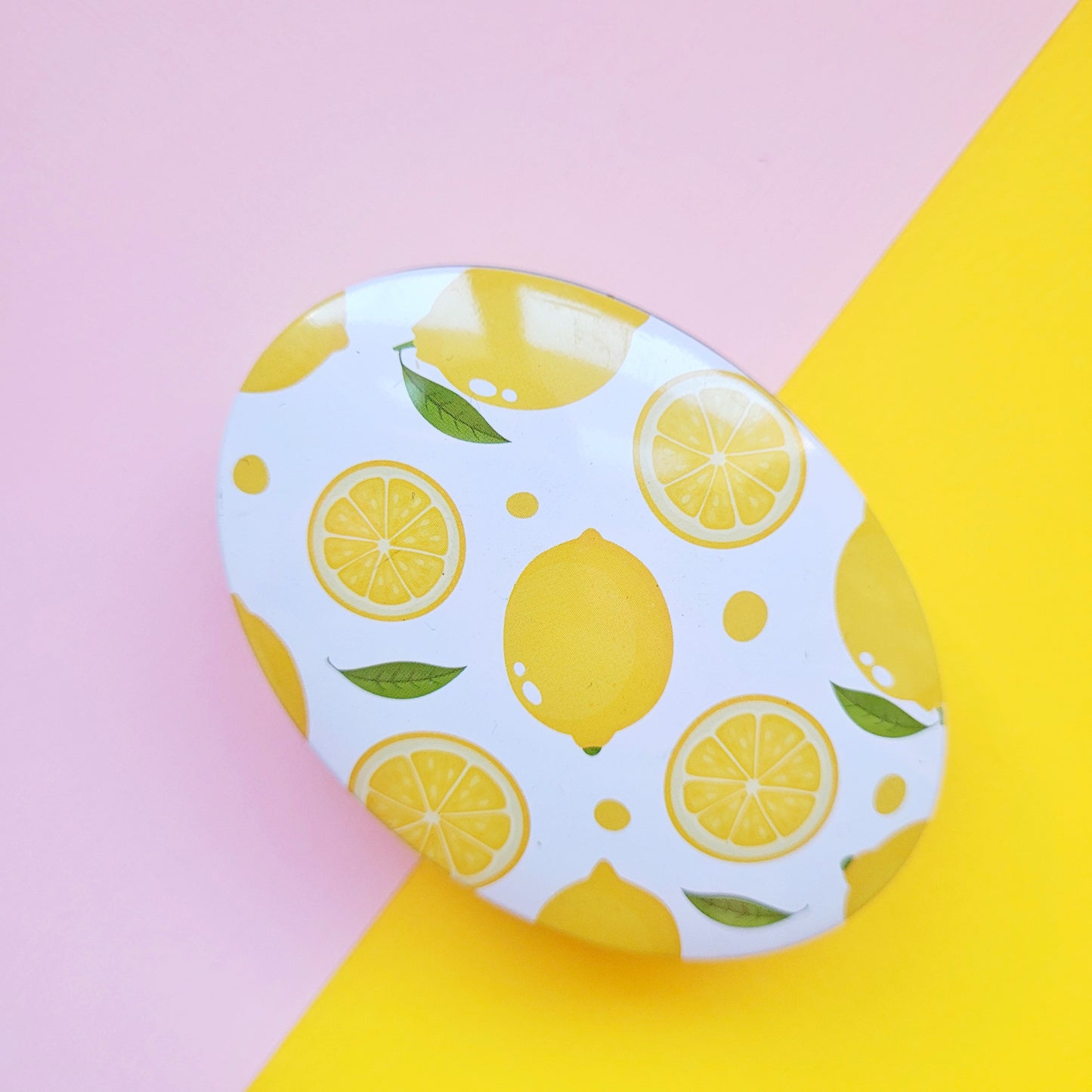 Cajita metálica organizadora limones - redondeada