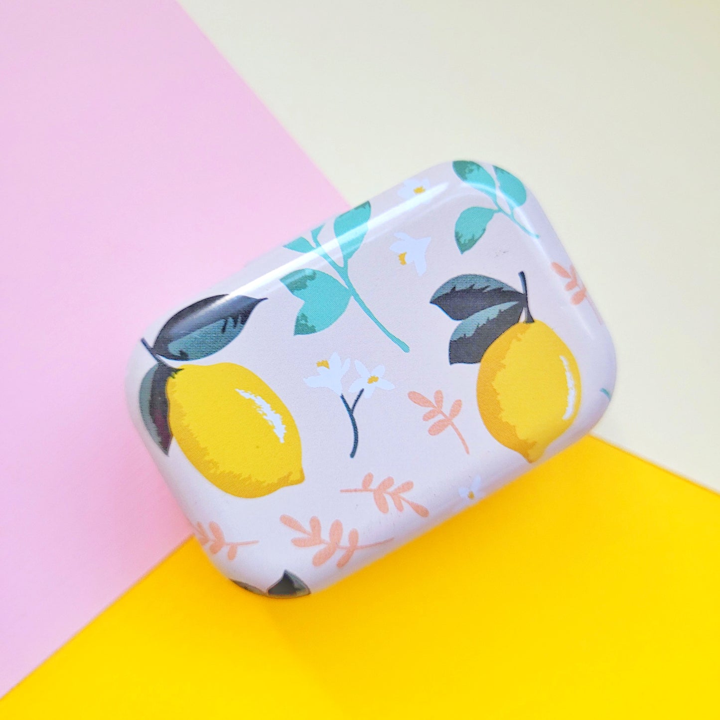 Cajita metálica organizadora limones - pequeña