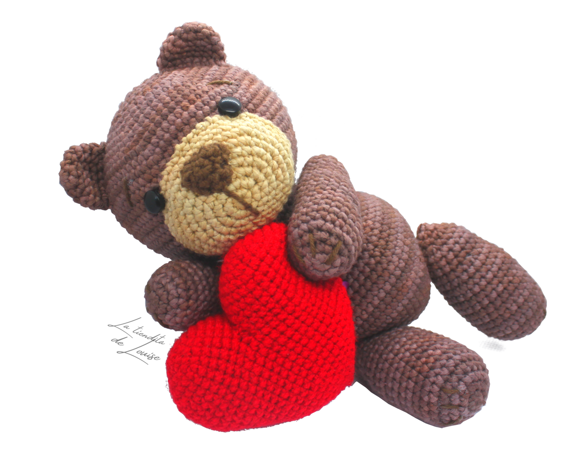 Osito de peluche Teddy Patrón Amigurumi – EntreLazadas