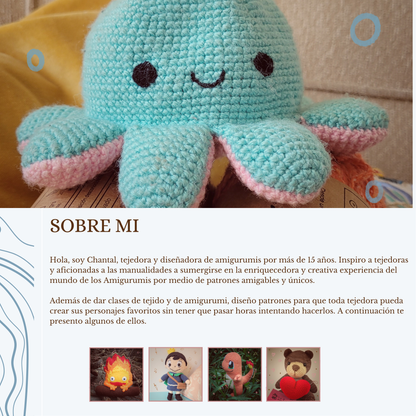 Mi primer Amigrumi - Crochet- 4 clases- materiales incluidos
