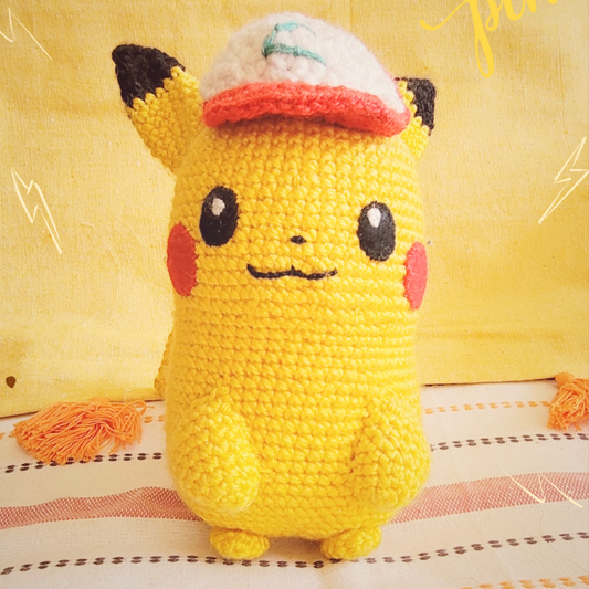 Pikachu - Patrón Amigurumi