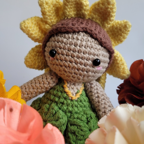 Helia Tournesol - Patrón Amigurumi