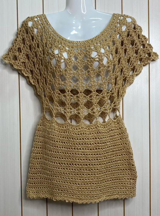Blusa Murciélago tejida a mano
