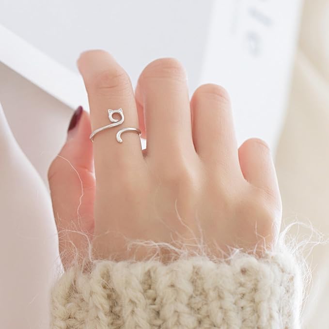 Anillo guía de tejido - Gatito
