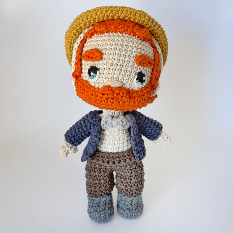 Muñequito  amigurumi Van Gogh