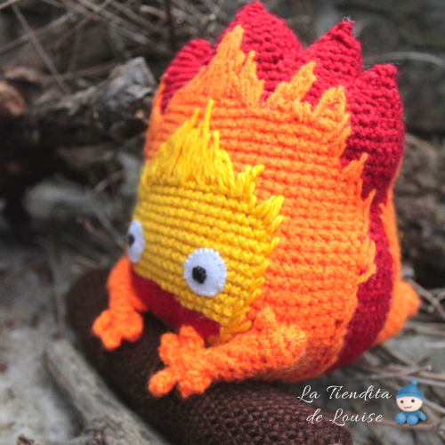 Calcifer Patrón Amigurumi