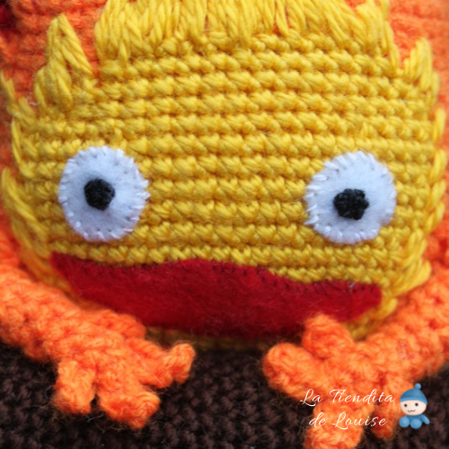 Calcifer Patrón Amigurumi