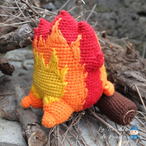 Calcifer Patrón Amigurumi