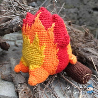 Calcifer Patrón Amigurumi