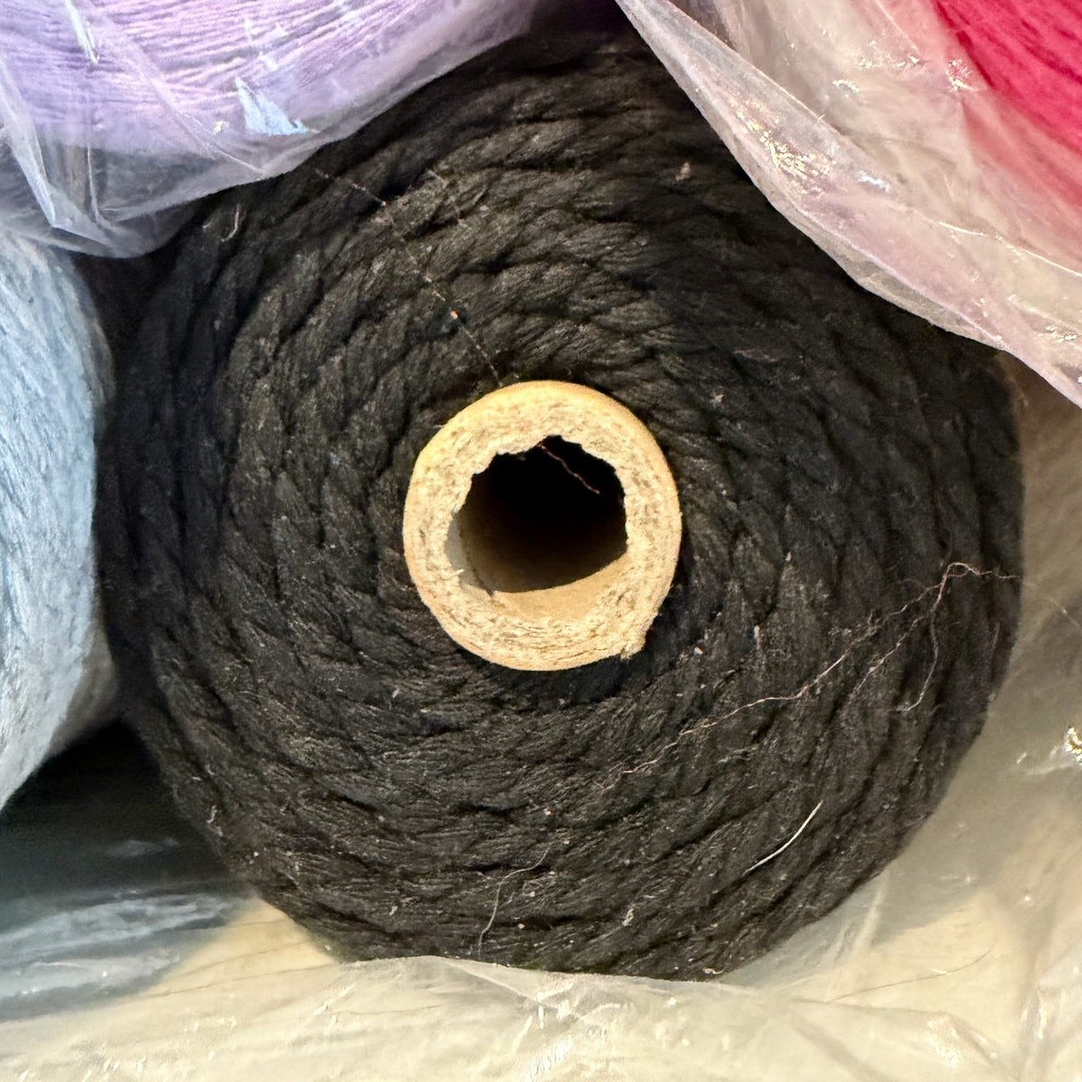 Hilado Algodón 3mm torcido para Macramé