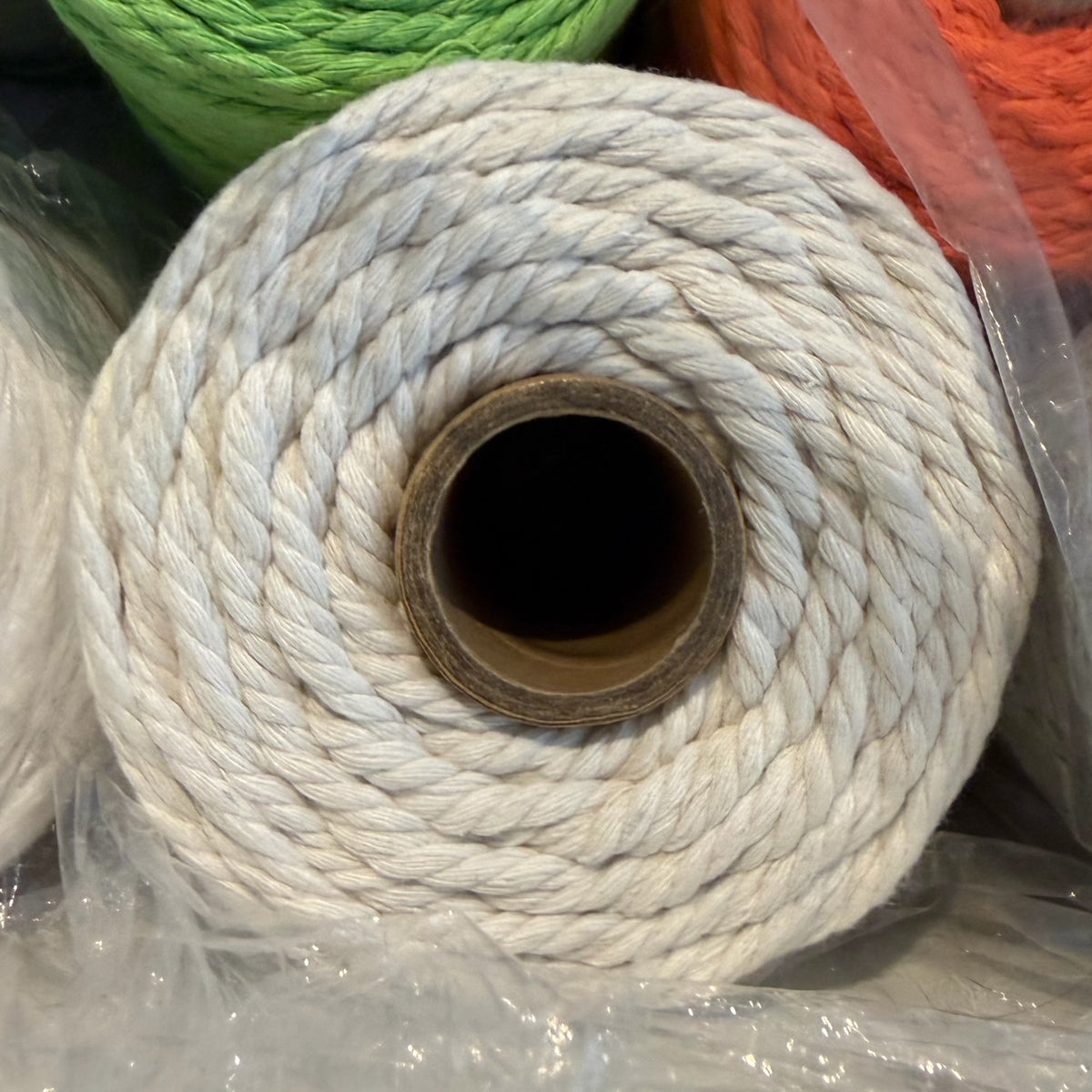 Hilado Algodón 3mm torcido para Macramé