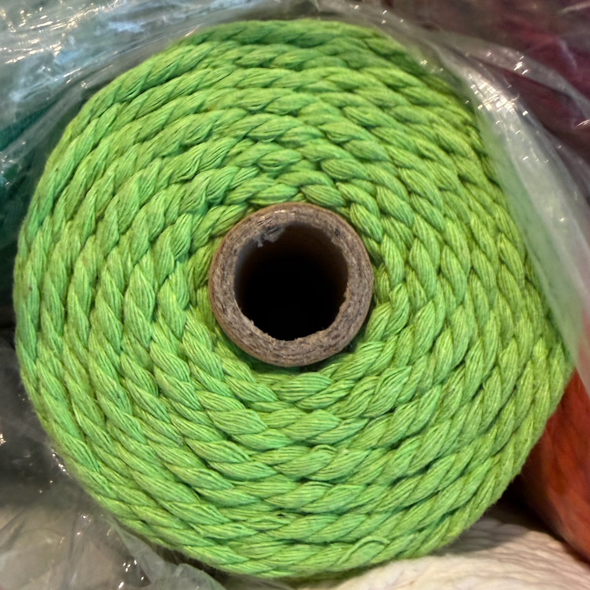 Hilado Algodón 3mm torcido para Macramé