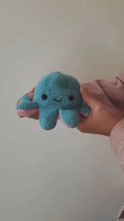 Pulpito Reversible - Patrón Amigurumi